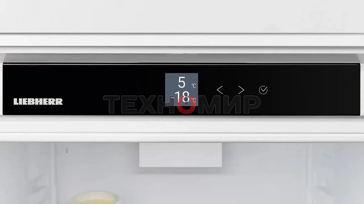 Встраиваемый холодильник Liebherr Pure, ниша 194 см, EasyFresh, МК NoFrost 3 контейнера, сенсорный дисплей Touch, door-on-door.