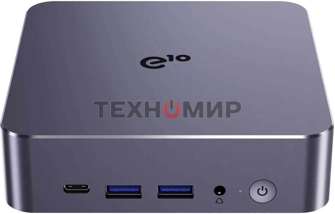 Неттоп Acer Gadget E10 ERBox Ryzen 7 8745HS (3.8) 16Gb SSD512Gb UHDG Windows 11 Pro 2xGbitEth WiFi BT 120W черный (1747236)