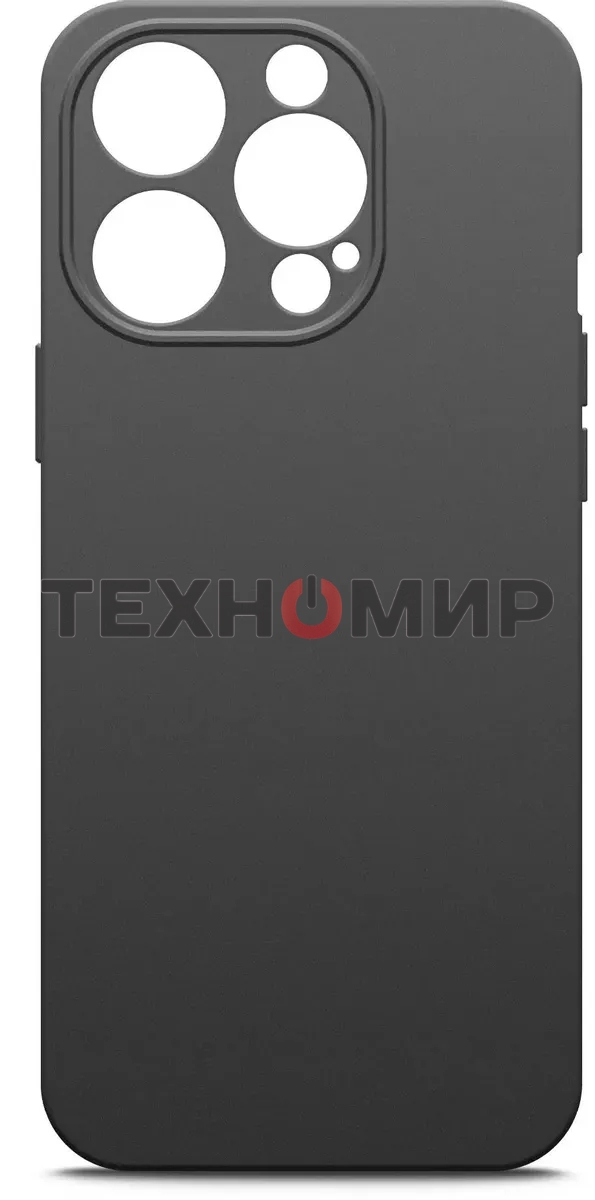 Чехол (клип-кейс) BoraSCO для Apple iPhone 15 Pro Max черный (72425)