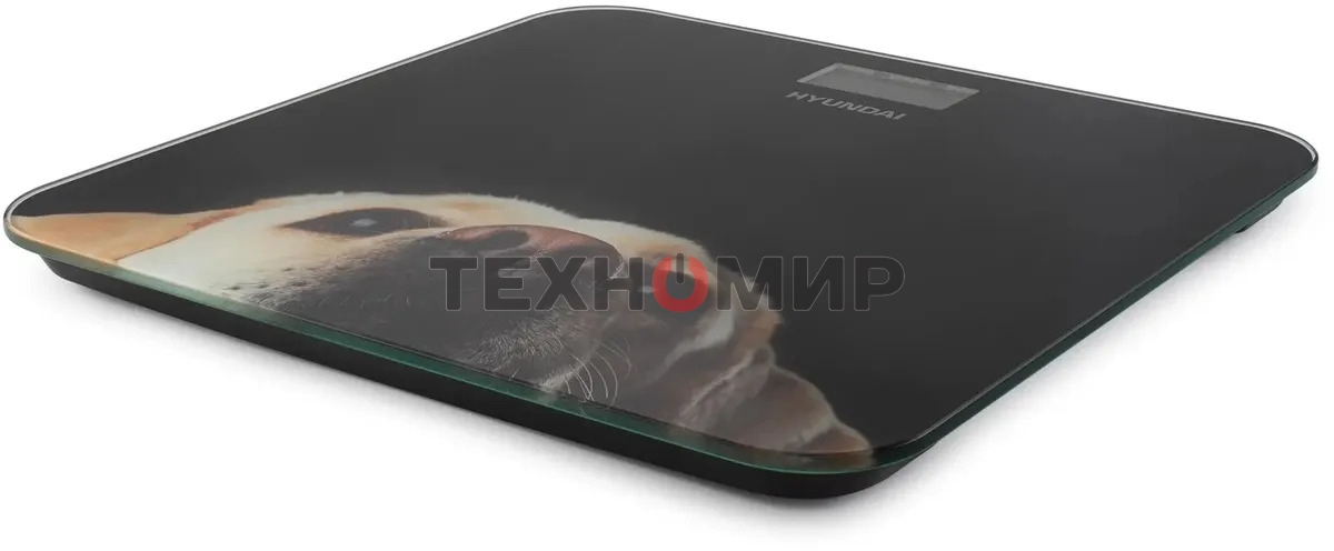 Весы напольные электронные Hyundai H-BS03674 макс.180кг черный