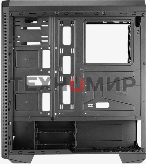 Компьютерный корпус MidiTower Aerocool/Formula GENESIS-G-BK-v2 (ATX, USB3x2, USB2x2, ARGB fan x1, без БП) (4711099473892)