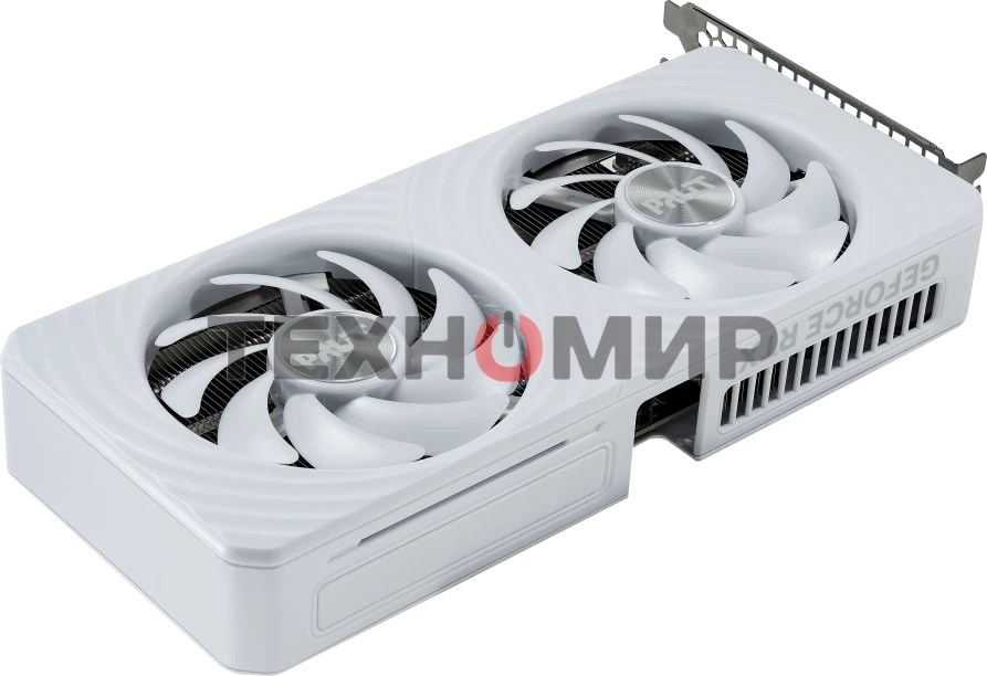 Видеокарта Palit RTX 5060Ti WHITE OC 8Gb GDDR7 128bit 3xDP HDMI 2FAN RTL белый
