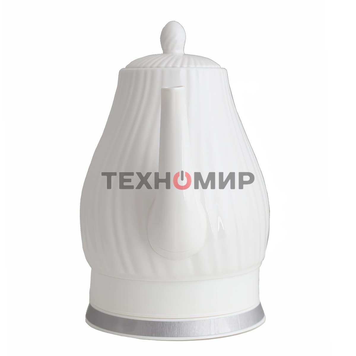 Чайник электрический Centek CT-0064 2.0л, 2150W, супербелая керамика, рельефный корпус