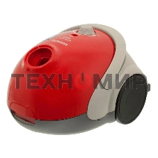 Пылесос Samsung VCC5251V3R 1800Вт, красный 410/1800 Вт, уборка сухая, пылесборник мешок, контейнер 2л