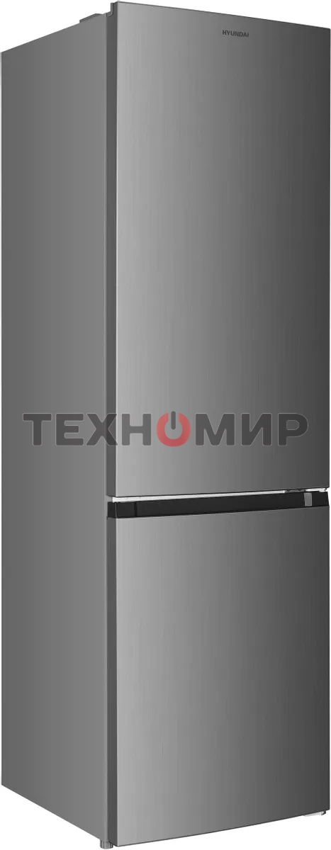 Холодильник Hyundai CC30021AF нержавеющая сталь 182/55л морозилка снизу, No Frost