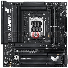 Материнская плата ASUS TUF Gaming B850M-Plus, AM5, AMD B850, 4xDDR5, 4xSATA, 3xM.2, 1xPCIe 5.0 x16, 1xPCIe 4.0 x4, 1xPCIe x1, 1xDP, 1xHDMI, 1x2.5Gb LAN, 4xUSB 2.0, 4xUSB 3.2 Gen 1, 3xUSB 3.2 Gen 2, 1xUSB-C, 3x3.5 мм, 7.1, mATX