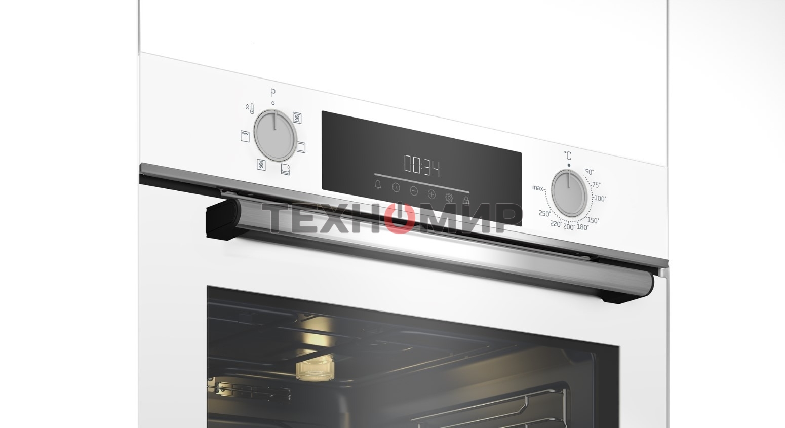 Встраиваемый духовой шкаф Beko BIOC1431KWNC белый