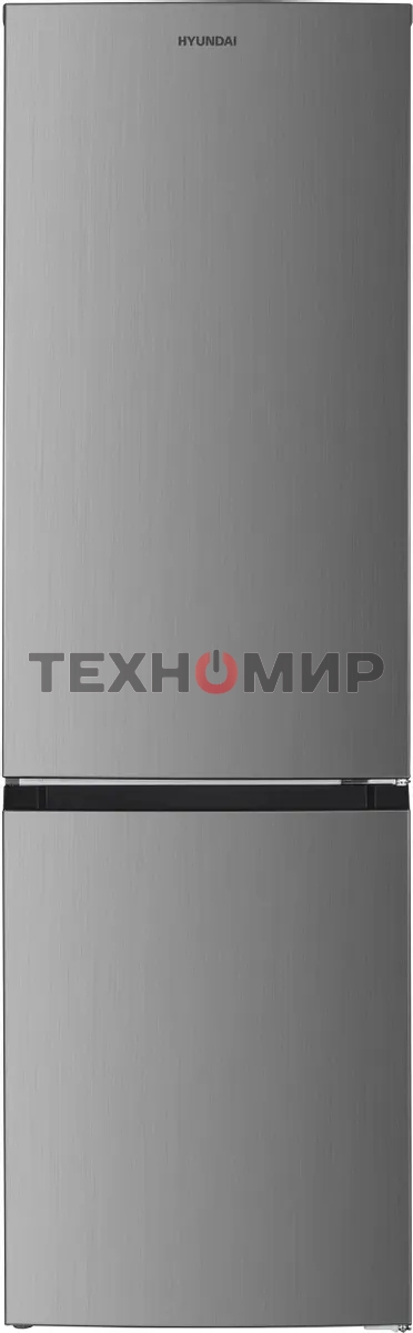 Холодильник Hyundai CC30021AF нержавеющая сталь 182/55л морозилка снизу, No Frost