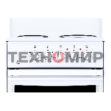 Плита электрическая Flama AE 1409 W белый, конфорок 4 электрических, духовка 50 л, 50 см x 85 см x 60 см