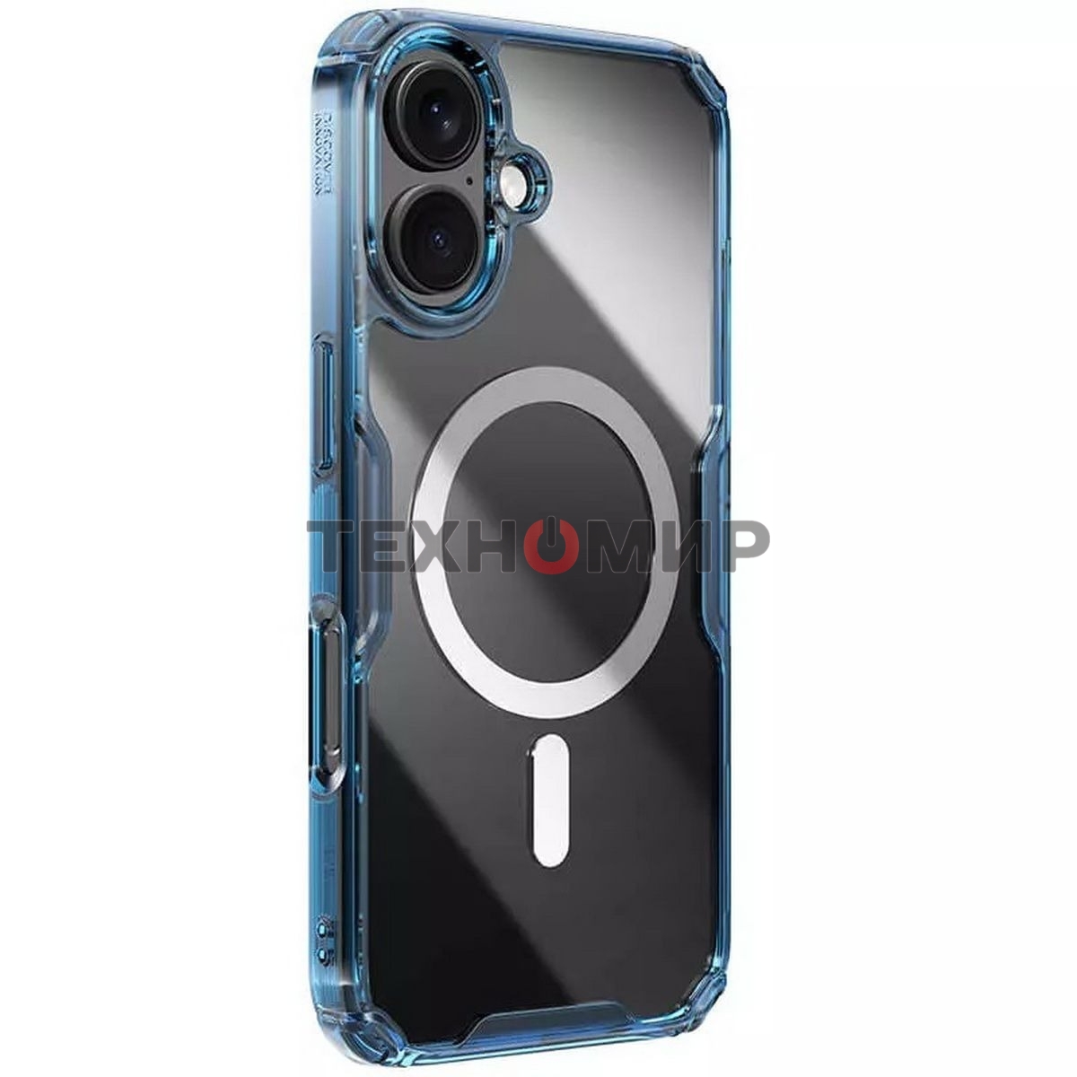 Чехол Nature TPU Pro Magnetic Case, синий, (AP iP16)