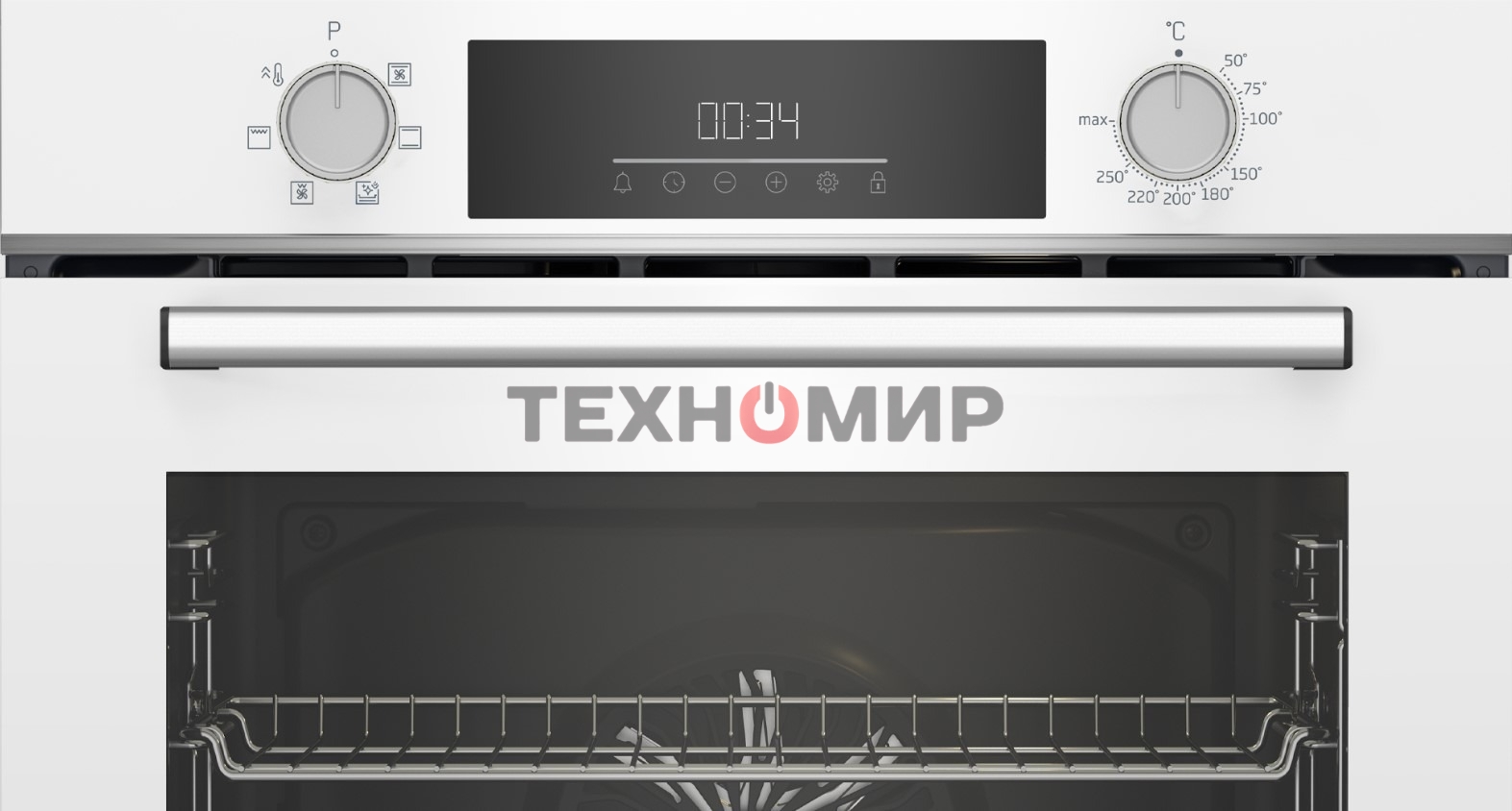 Встраиваемый духовой шкаф Beko BIOC1431KWNC белый