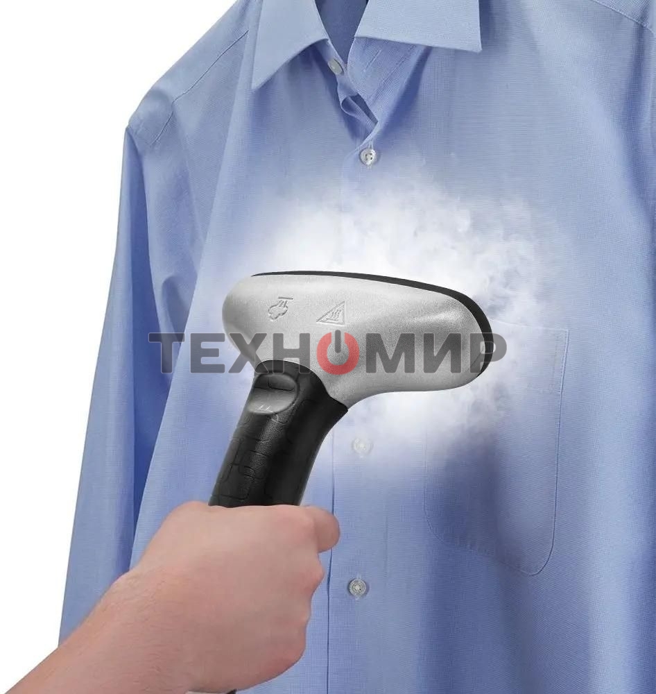 Отпариватель Kitfort КТ-991 белый/черный, 2200 Вт, 45 г/мин, 2000 мл