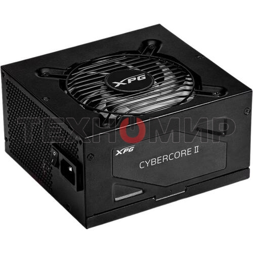 Блок питания ADATA XPG CYBERCORE II 1300W RTL (CYBERCOREII1300P-BKCEU), 1300Вт, 80 PLUS Platinum, 120мм, модульный, черный