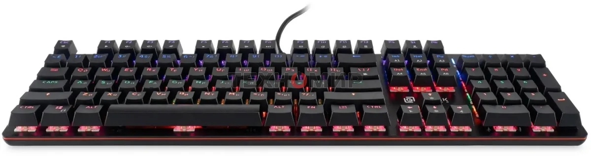 Клавиатура Oklick 990 G2 проводная, USB Type-A, чёрный