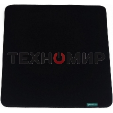 Коврик для мышки Raskat черный S (350x300, резина/ткань, прошитый край)