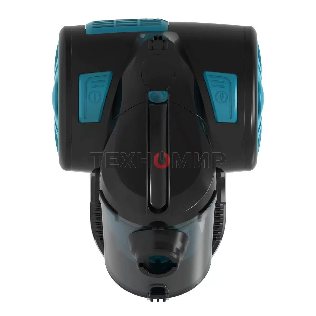 Пылесос Blackton Bt VC1802B черный/голубой, 350/1400 Вт, уборка сухая, пылесборник контейнер 2 л