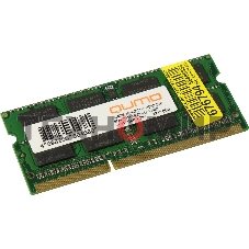 Оперативная память Qumo, DDR3, 2GB (1x2GB), 1600MHz, CL11, SO-DIMM