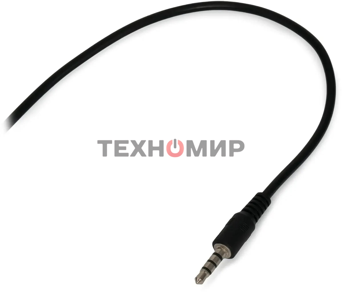 Гарнитура проводная с микрофоном Оклик HS-M600 черный 1.8м накладные оголовье (1900372)