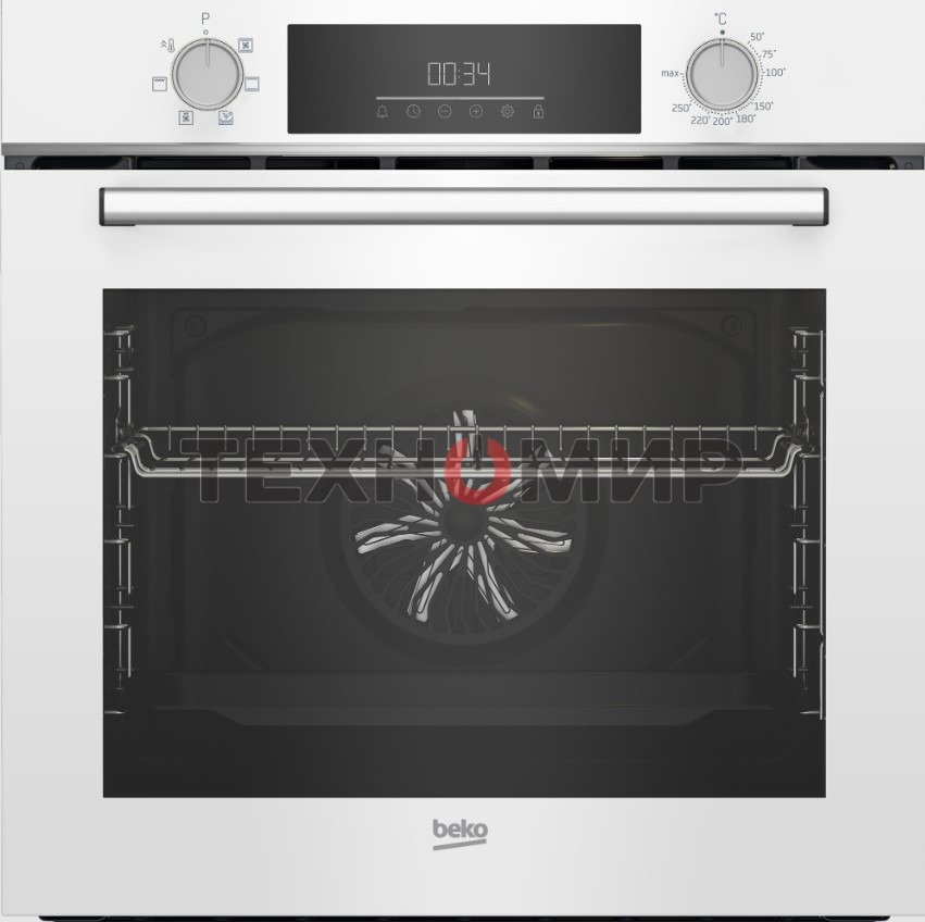 Встраиваемый духовой шкаф Beko BIOC1431KWNC белый