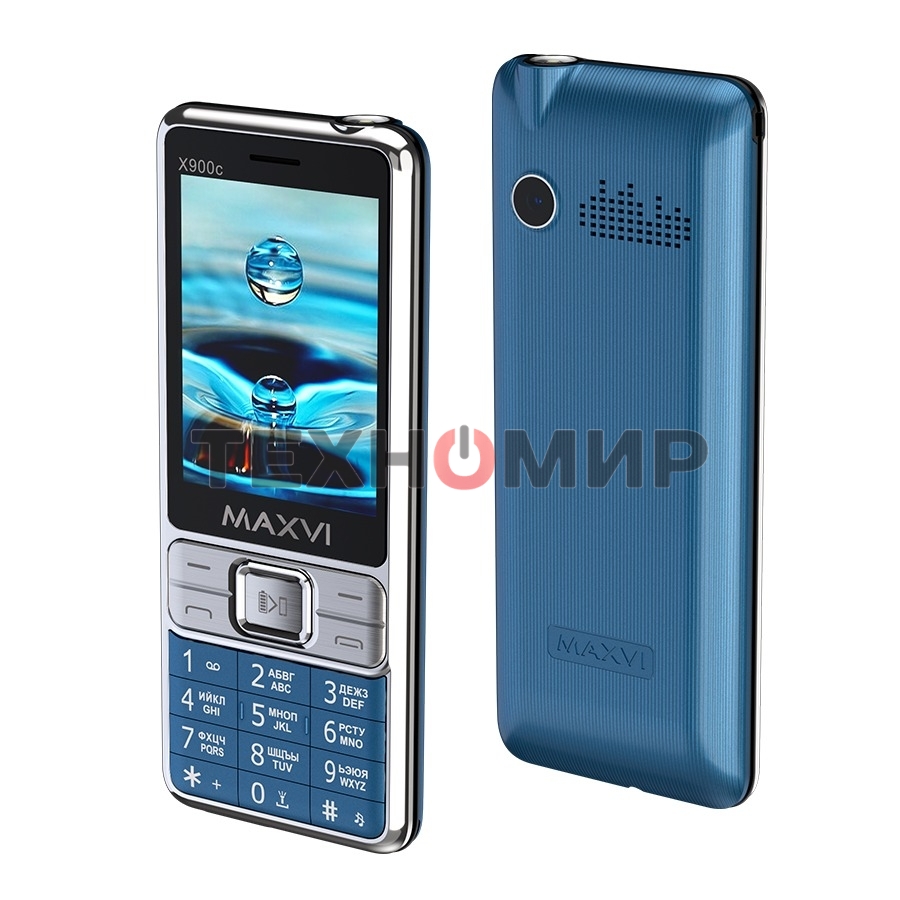 Мобильный телефон Maxvi X900c маренго