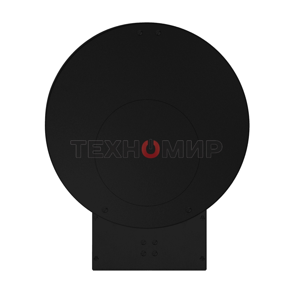 Вытяжка островная Maunfeld Drum Wall 35 черный, 32.5 см, 850 куб. м/ч, 48 дБ