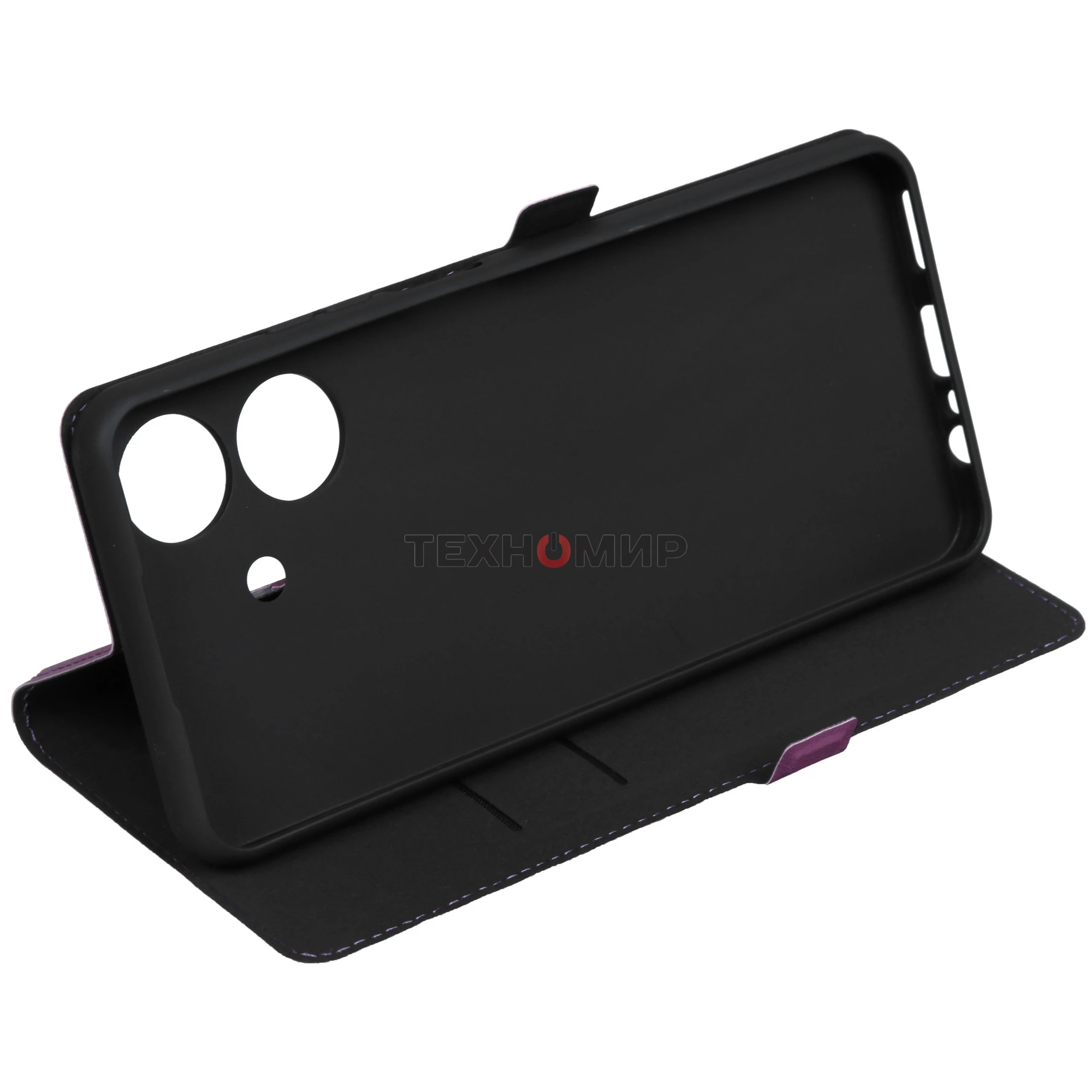 Чехол Book Case для Realme Note 60/60X фиолетовый, Borasco