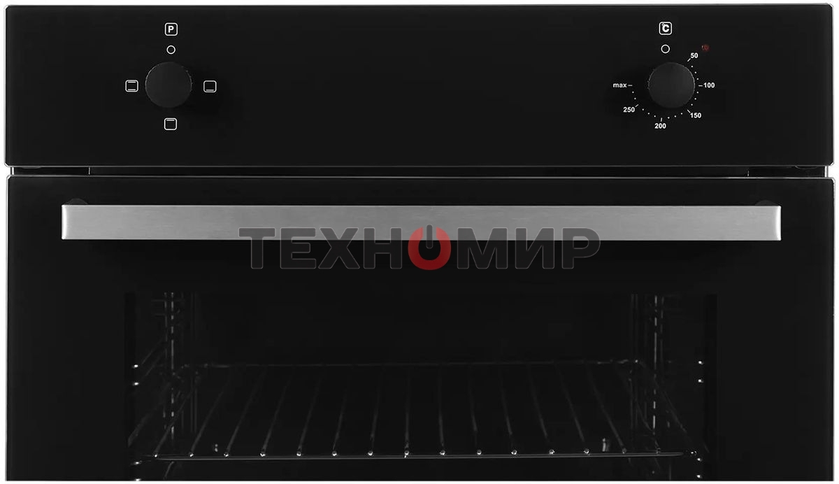 Встраиваемый духовой шкаф электрический Hyundai HEO 6230 BG черное стекло