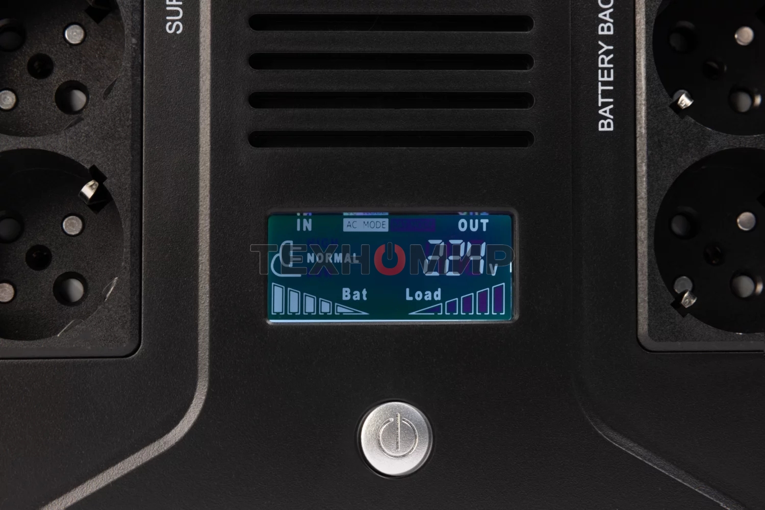 Источник бесперебойного питания SMARTWATT UPS SAFE PRO LCD 600 Line-interactive 600VA/360W Brick (Euro x8, USB, RJ11/RJ45 protection, LCD, 275x210x9