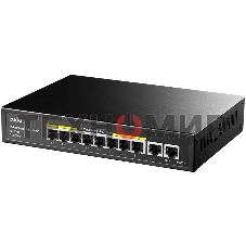 Коммутатор Cudy GS1010PE (L2) 10x1 Гбит/с 8PoE+ 120W неуправляемый