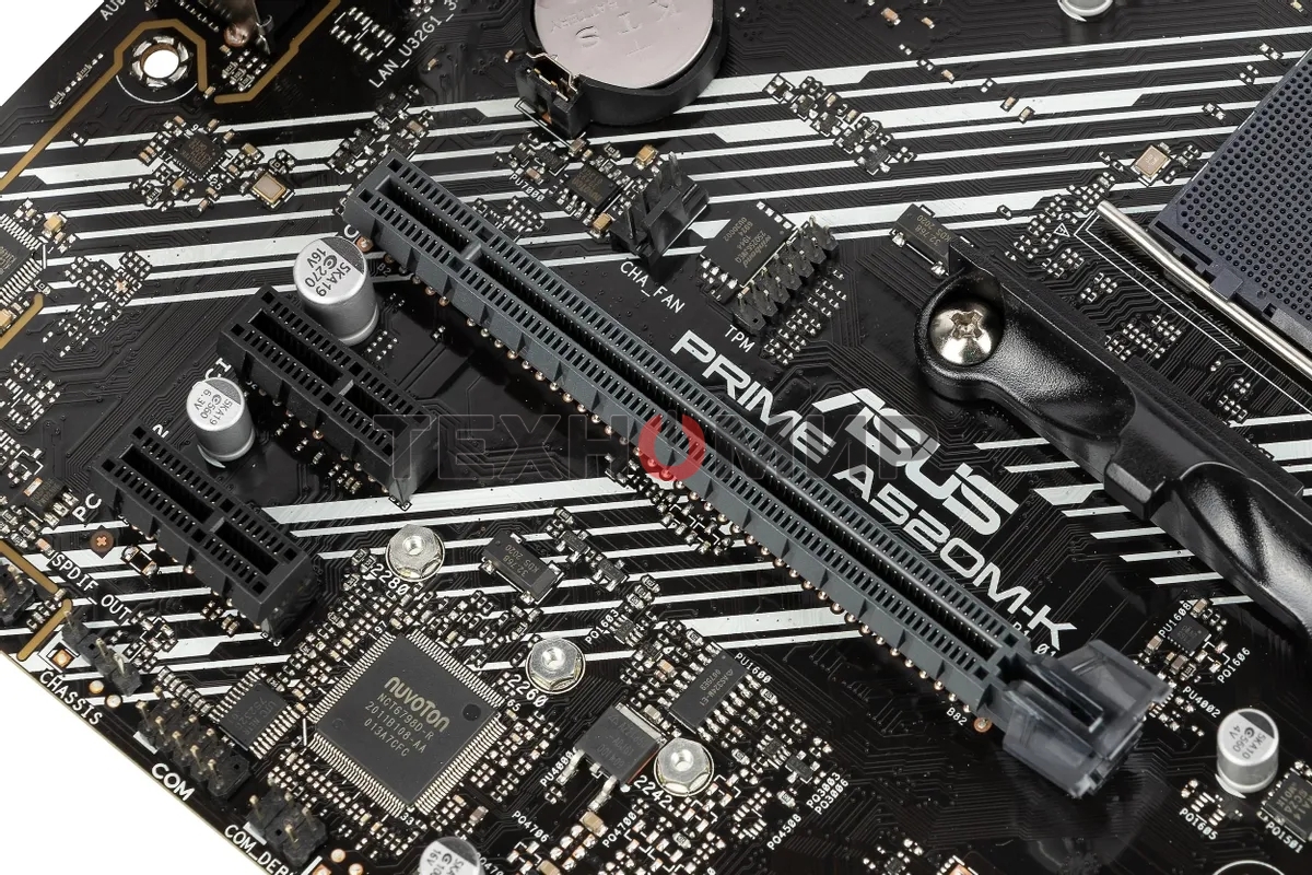 Материнская плата ASUS PRIME A520M-K, AM4, AMD A520, 2xDDR4, 4xSATA, 1xM.2, 1xPCIe 3.0 x16, 1xPCIe x1, 1xHDMI, 1xVGA, 1x 1Gb LAN, 2xUSB-A 2.0, 4xUSB-A 3.2 Gen 1, 3x3.5 мм, 7.1, mATX