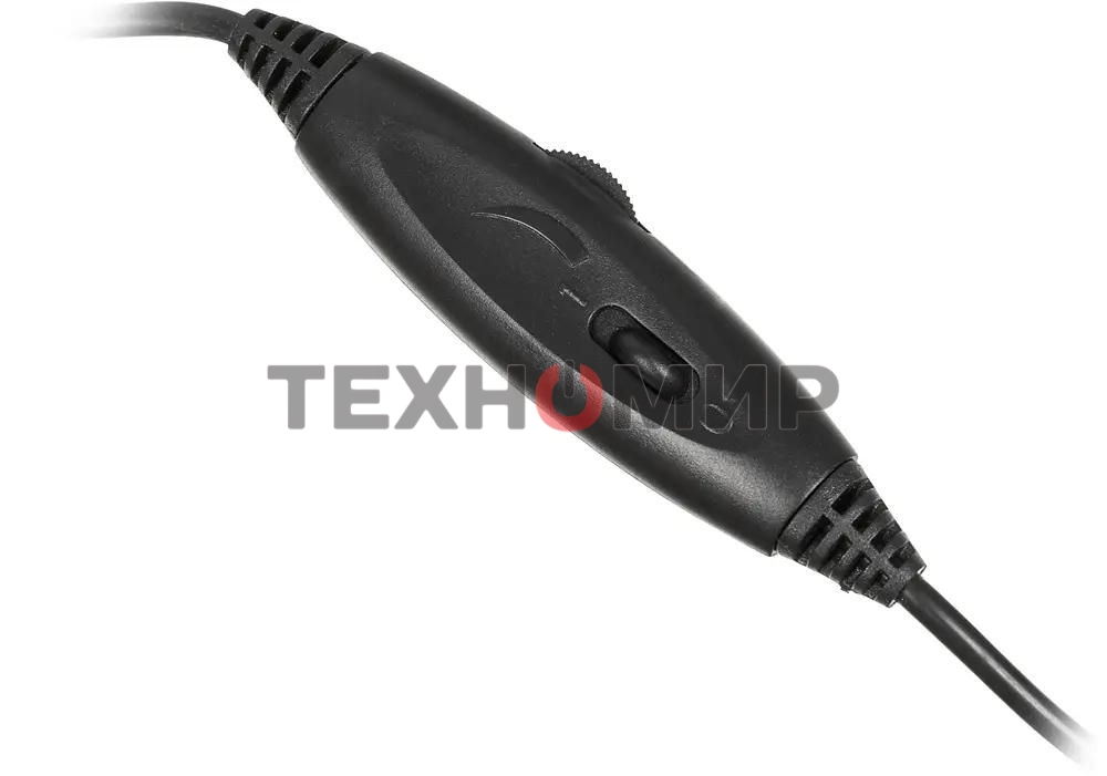 Гарнитура проводная A4Tech HS-50, черный/серебристый