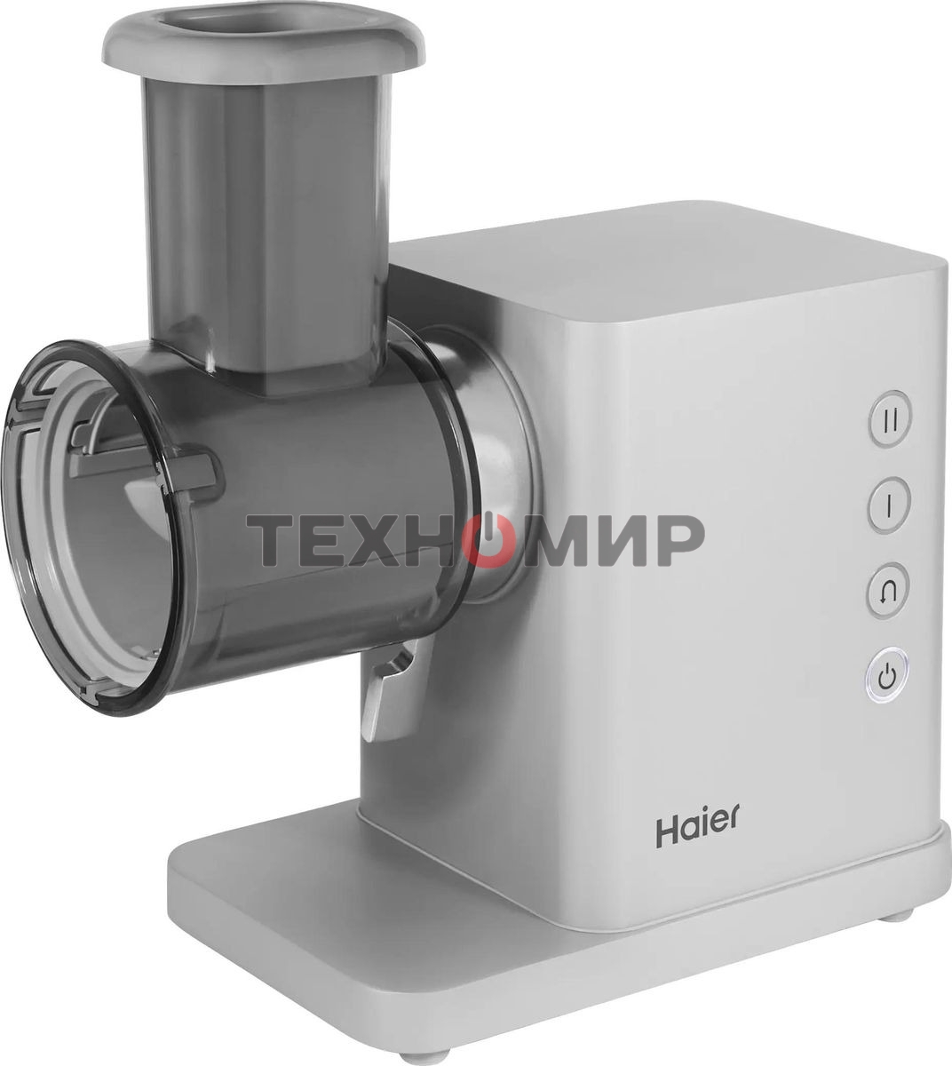 Мясорубка электрическая Haier HG-702 серебристый, 1900 Вт, 3.5 кг/мин, реверс, защита от перегрузки, насадки - 14