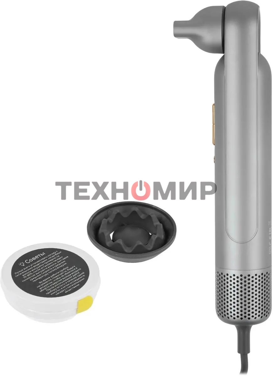 Фен Deerma DEM-CF52W темно-серый, 1200 Вт