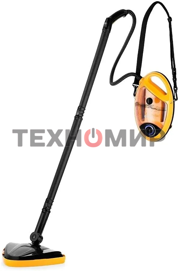 Пароочиститель ручной Kitfort КТ-9158-1 1300Вт желтый/черный