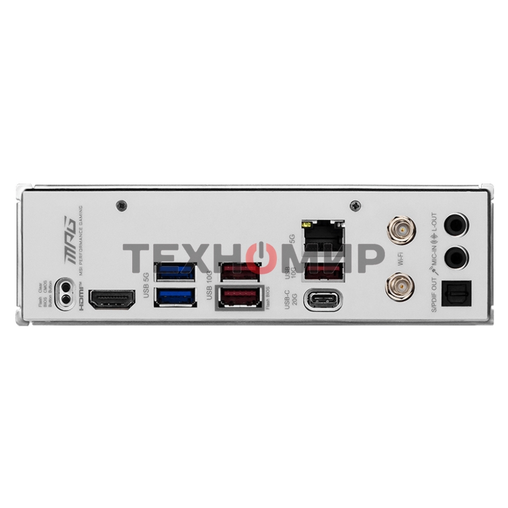 Материнская плата MSI MPG B850I EDGE TI WIFI, AM5, AMD B850, 2xDDR5, 2xSATA, 2xM.2, 1xPCIe 5.0 x16, 1xHDMI, 1x5Gb LAN, Wi-Fi 7, Bluetooth 5.4, 1xUSB-C 20Gbps, 3xUSB-A 10Gbps, 2xUSB-A 5Gbps, 2x3.5 мм, 7.1, Mini-ITX