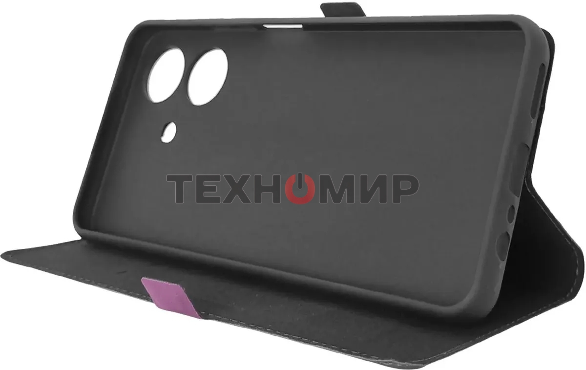 Чехол Book Case для Realme Note 60/60X фиолетовый, Borasco