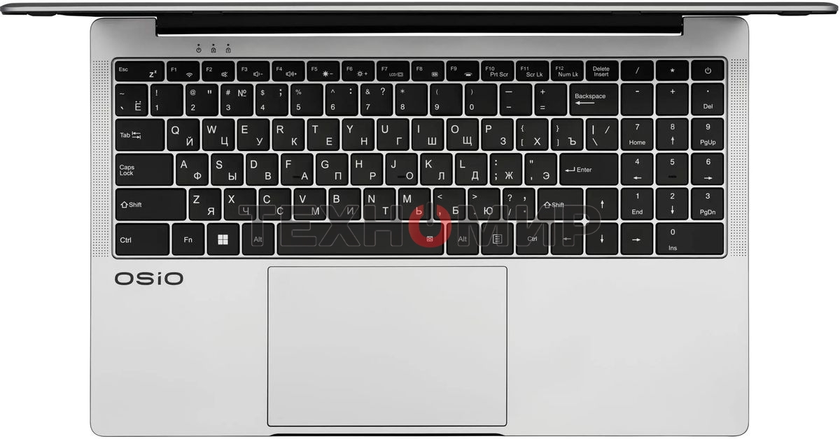 Ноутбук Osio FocusLine F150a-020 серый Ryzen 7 5700U 32Gb SSD1Tb 16.1