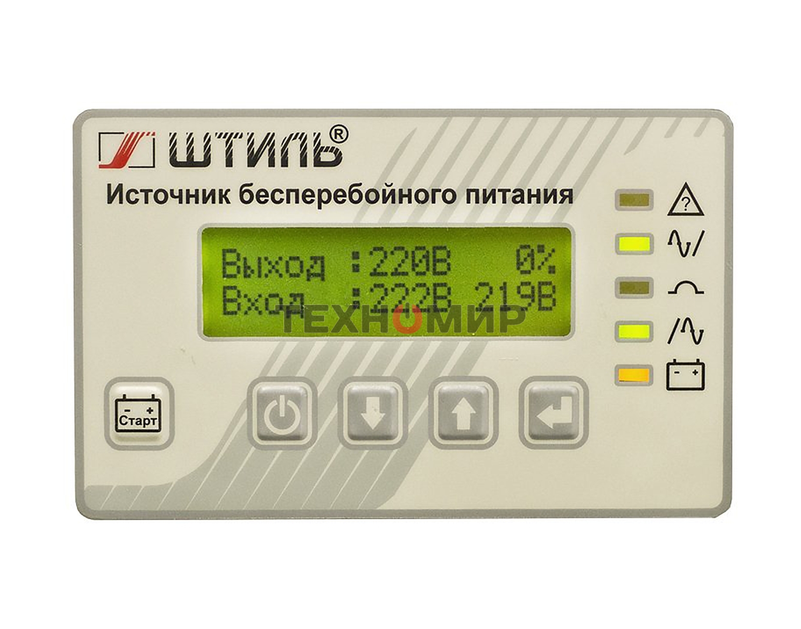 Источник бесперебойного питания Штиль ST1106SL 5400Вт 6000ВА серый
