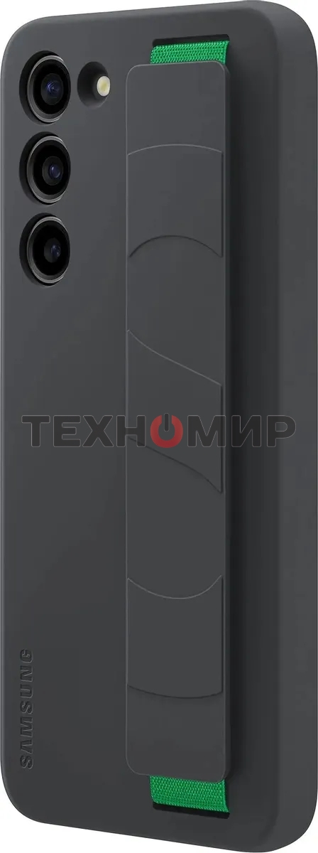 Чехол (клип-кейс) Samsung для Samsung Galaxy S23+ Silicone Grip Case черный (EF-GS916TBEGRU)