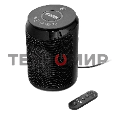 Тепловентилятор керамический Denzel DTFC-2000X, 1000/2000 Вт, 20 м2, 3 режима, пульт, Wi-Fi, термостат