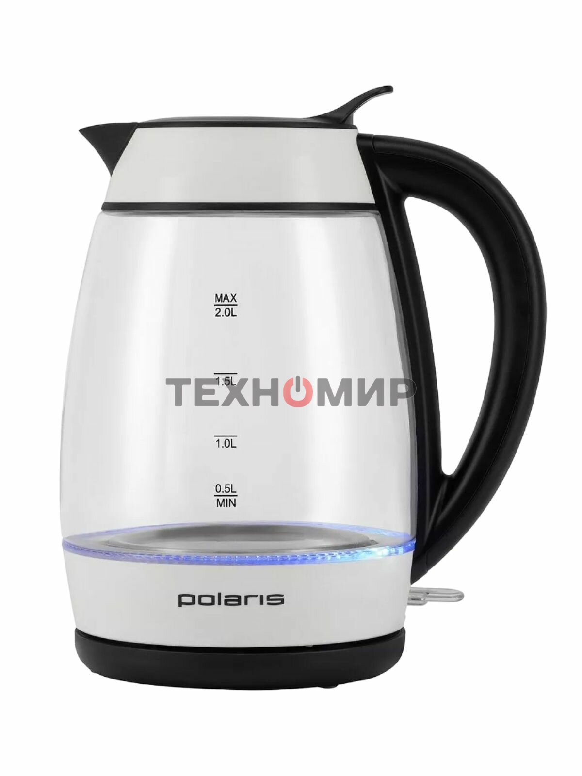 Чайник электрический Polaris PWK-2092СGL белый