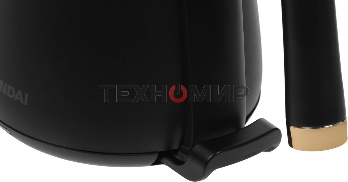 Чайник электрический Hyundai HYK-S5500 0.7 л, 1000 Вт, черный