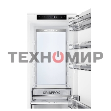 Встраиваемый холодильник Korting KSI 19547 CFNFZ белый, двухкамерный, 200/67л, морозилка снизу, No Frost