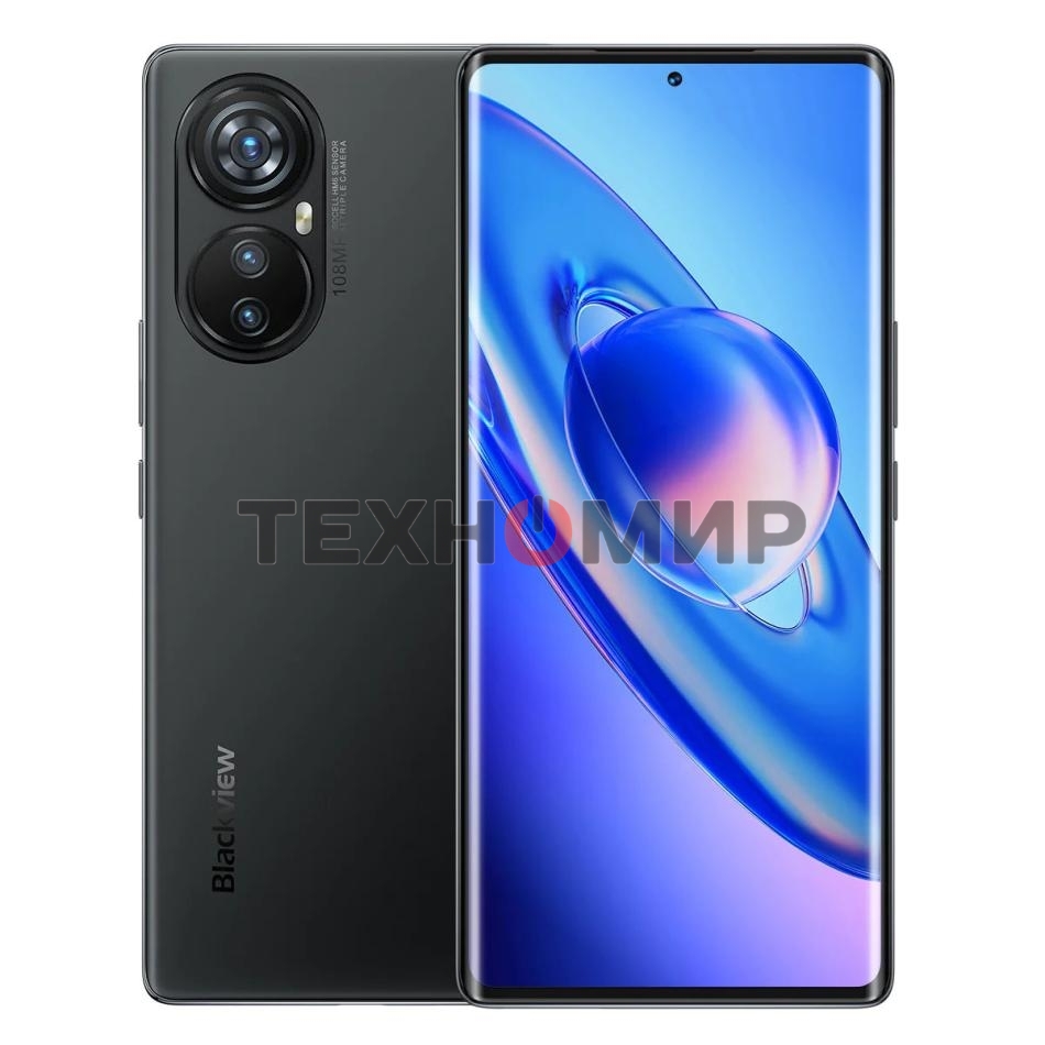 Смартфон Blackview A200 Pro, 12/256Gb, черный