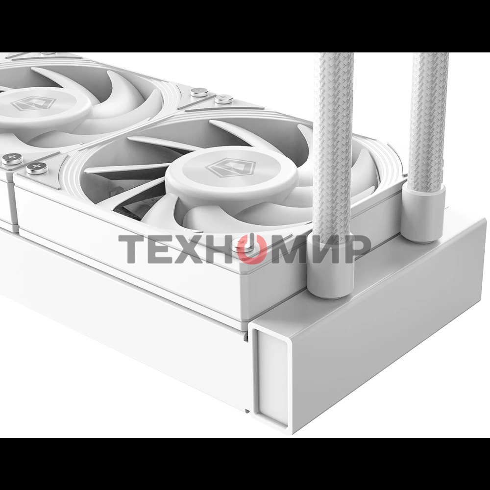 Система жидкостного охлаждения ID-Cooling DX240 Max белый 120мм алюминий+медь 2150rpm 32.5db 4-pin 300W