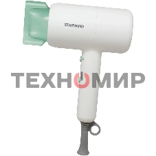 Фен Starwind SHD 6065 1800Вт белый/зеленый