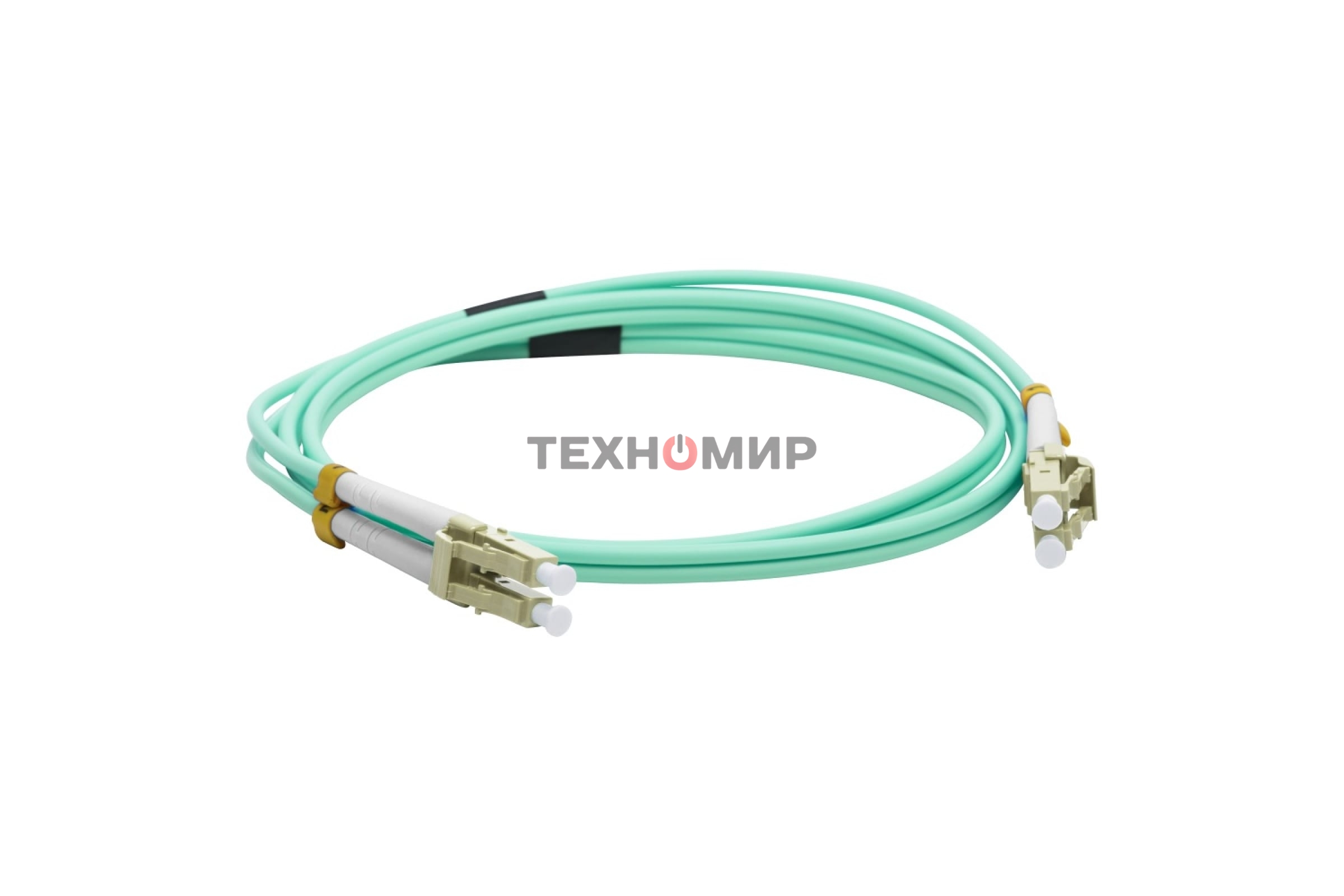 Кабель Патч-корд LANMASTER LAN-2LC-2LC/OM3-3.0 2x50/125 OM3 LC дуплекс-LC дуплекс 3м LSZH голубой