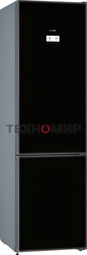 Холодильник Bosch KGN39LB30U черный двухкамерный 279/87л морозилка снизу, No Frost
