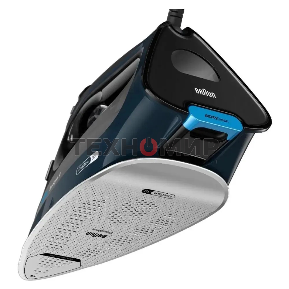 Утюг Braun SI9682DB 3200 Вт черный/синий