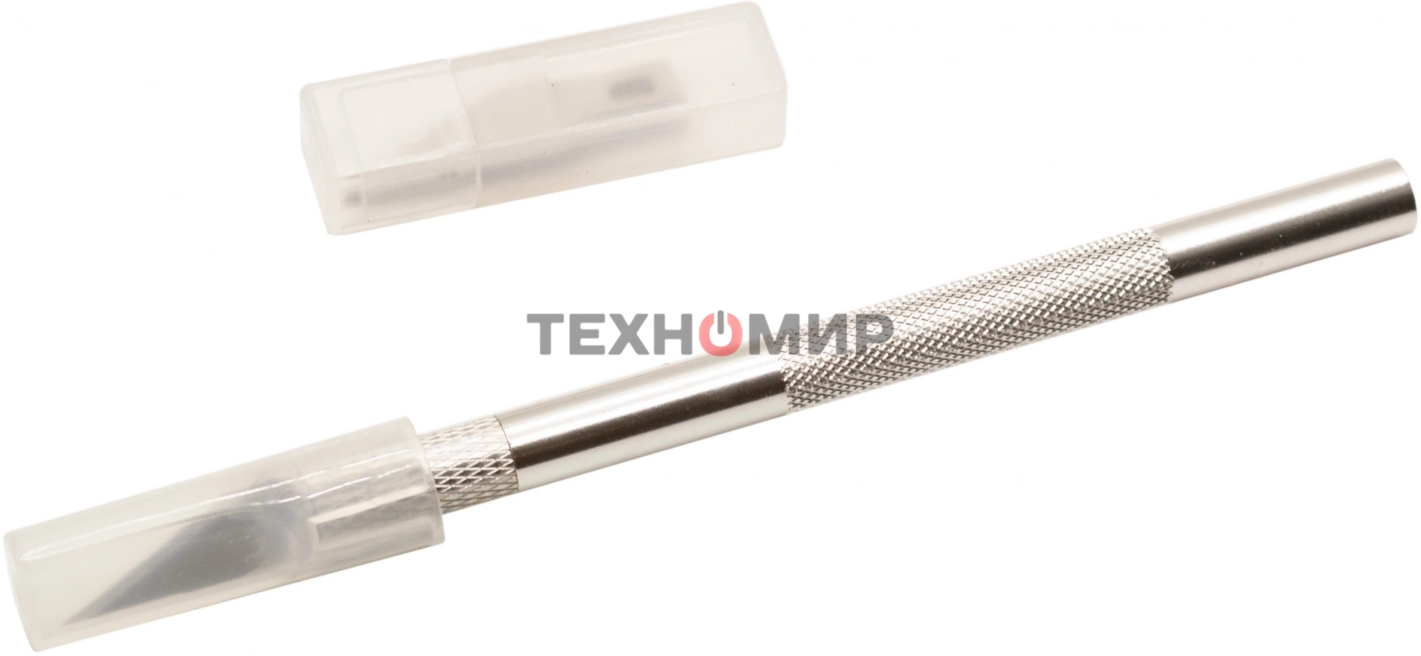 Резак-скальпель Silwerhof Create 5 сменных лезвий металл